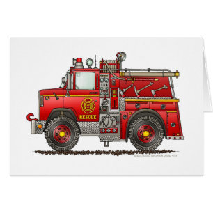Bombero del coche de bomberos del rescate de la