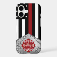 Bombero delgado línea roja