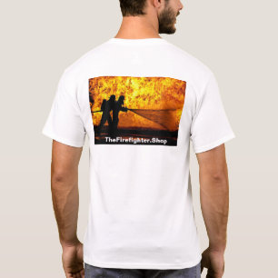 Bombero enciende camiseta