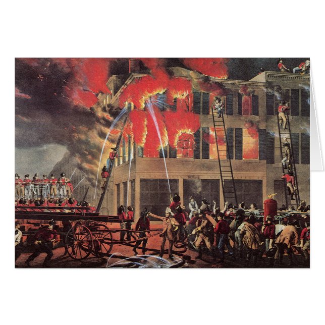 Bomberos de negocios de época, bomberos (Anverso (Horizontal))