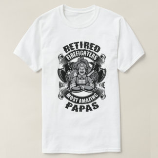 Bomberos jubilados hacen la mejor camiseta de Papa