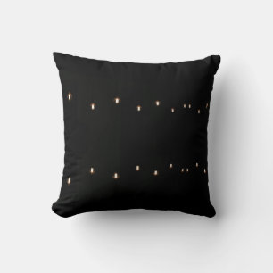 Bombillas de luz estilizadas almohada de cojín min