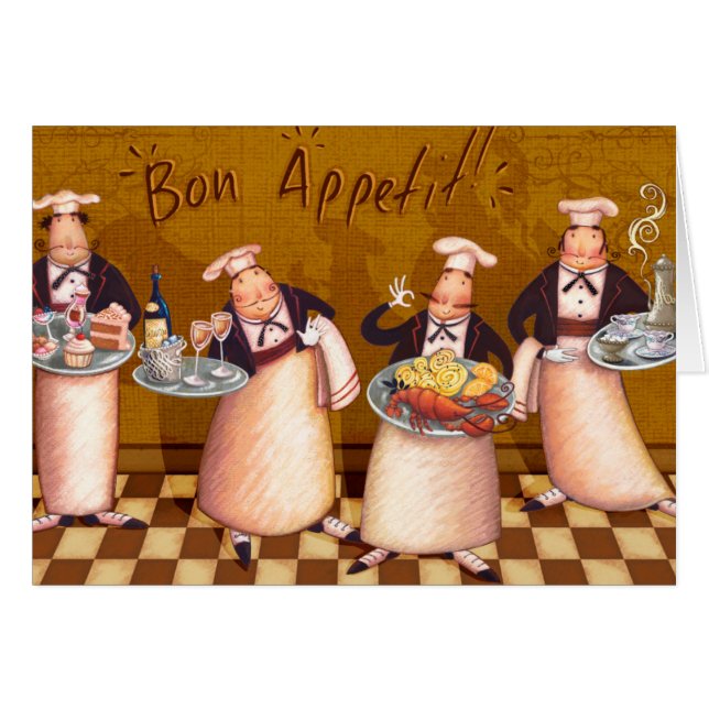 Bon Appétit (Anverso (Horizontal))
