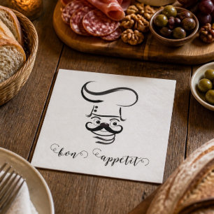 Bon Appetit Servilleta de papel para chef