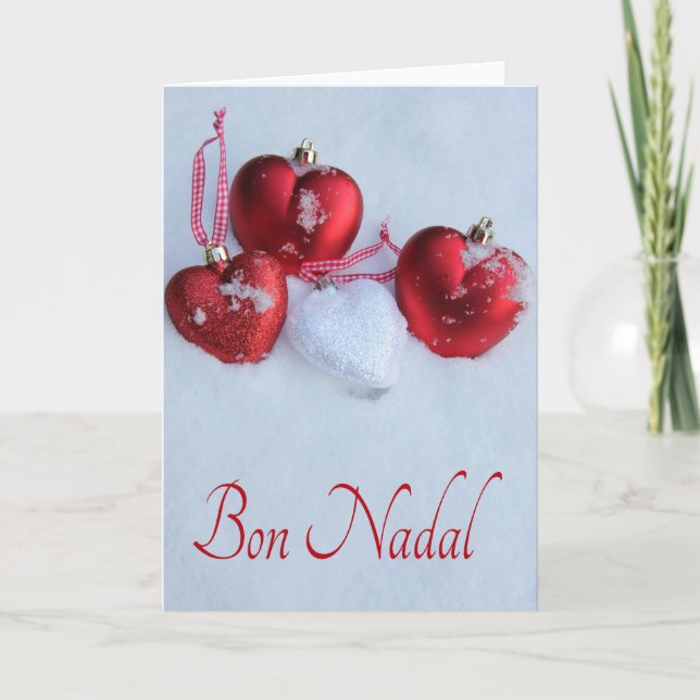 Bon Nadal - Tarjeta de Navidades occitano/catalán (Anverso)