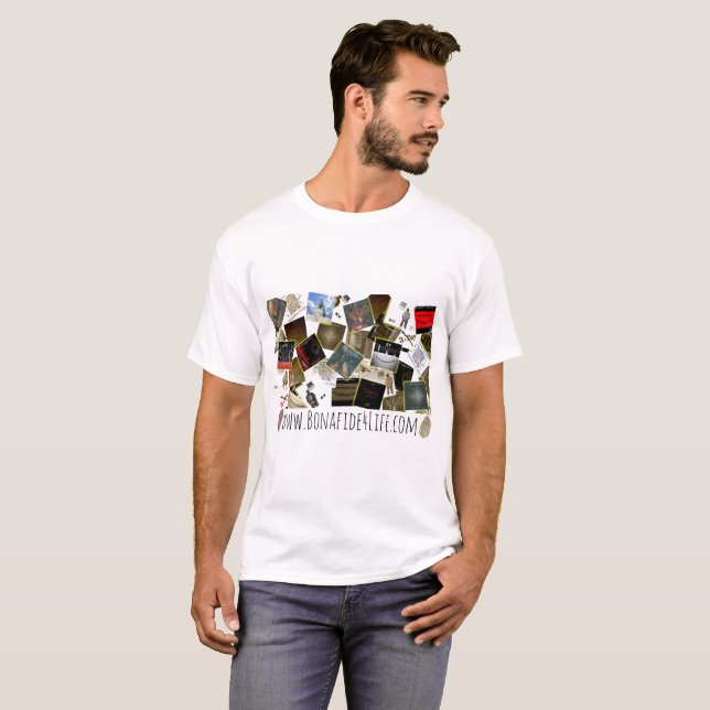 Bonafide4Life.com camiseta "de los álbumes" (Anverso completo)