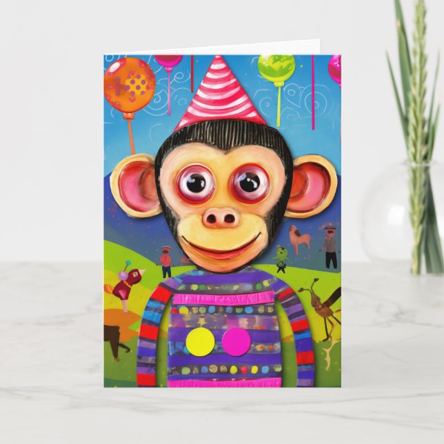 Bonanza de Bash en Globo: Tarjeta de cumpleaños pa (Anverso)