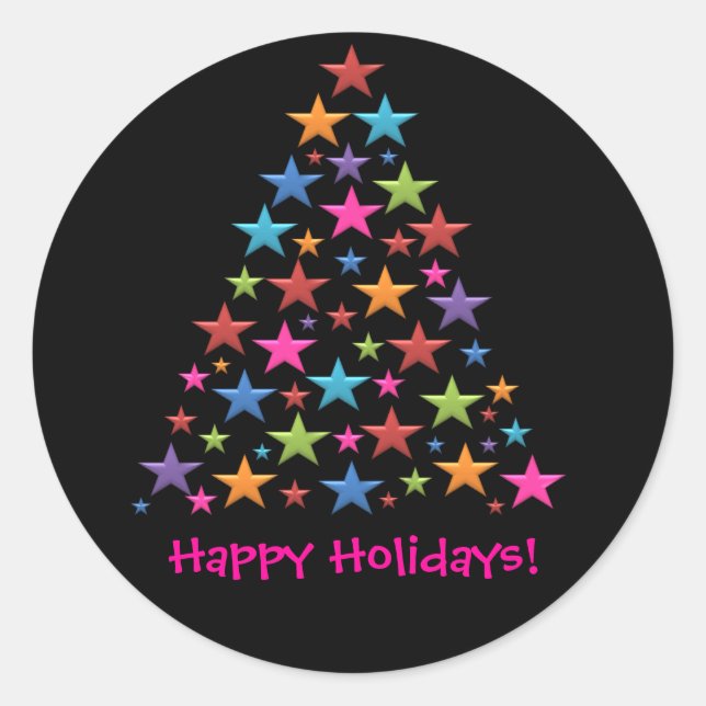 BonBon Rainbow Pegatinas coloridos (Anverso)