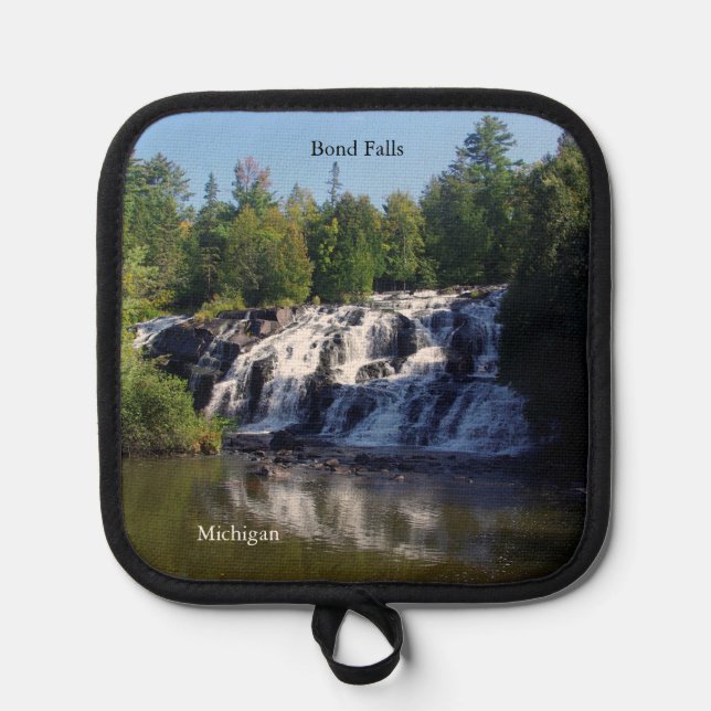 Bond Falls Oven Mitt and Pot Holders (Anverso)