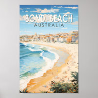Bondi Beach Australia Viaje con arte