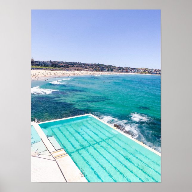 Bondi Icebergs Impresión de arte fotográfico (Frente)