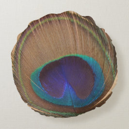 Bonita almohada redondeada de miedo colorido