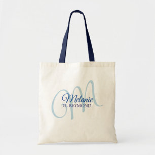 Bonita bolsa de té con su nombre e inicial