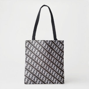 Bonita bolsa de tocador de la etnia Java Batik