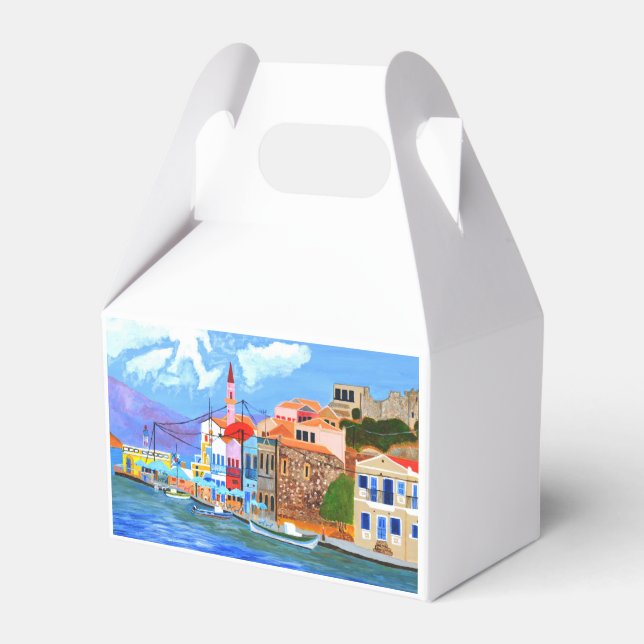 Bonita caja de favores de Grecia (Front Side)