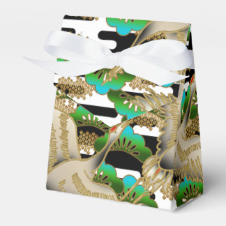 Bonita caja de favores de la fiesta de impresión d