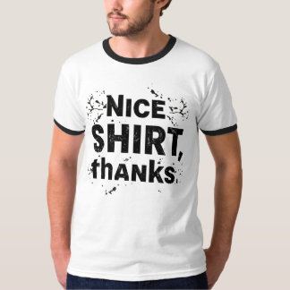 Bonita camisa Gracias
