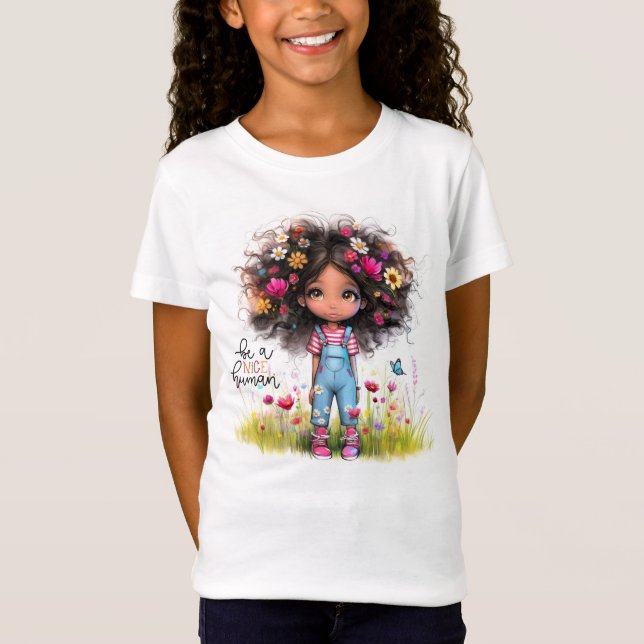 Bonita camiseta de Chica humorística (Anverso)
