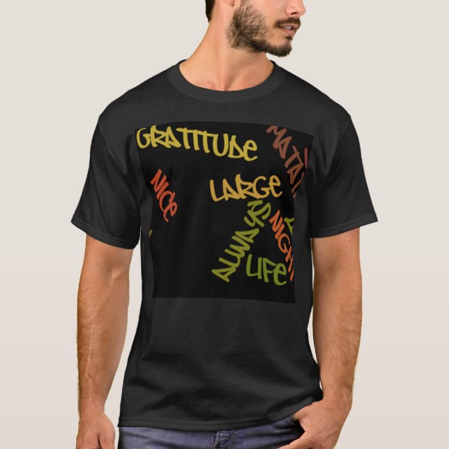 Bonita camiseta de gran actitud (Anverso)