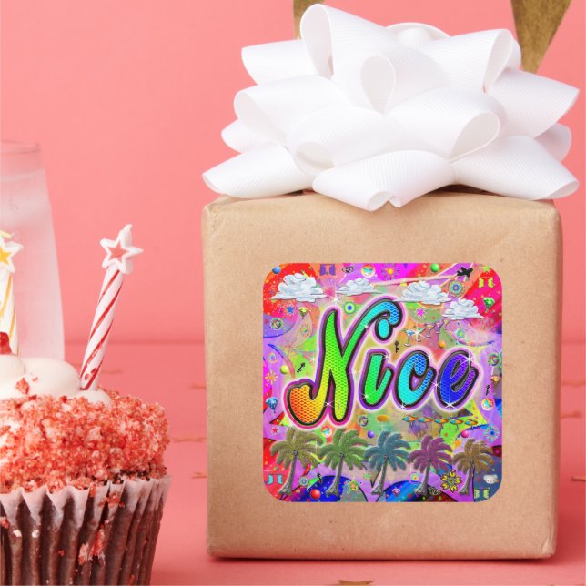 Bonita etiqueta Express Vista (Fiesta)