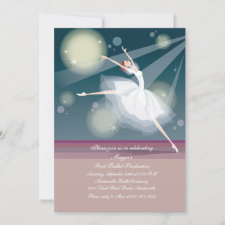 Bonita invitación a la Ballerina