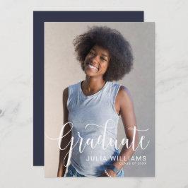 Bonita Invitación del partido de graduación de fot