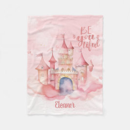 Bonita manta de fleece