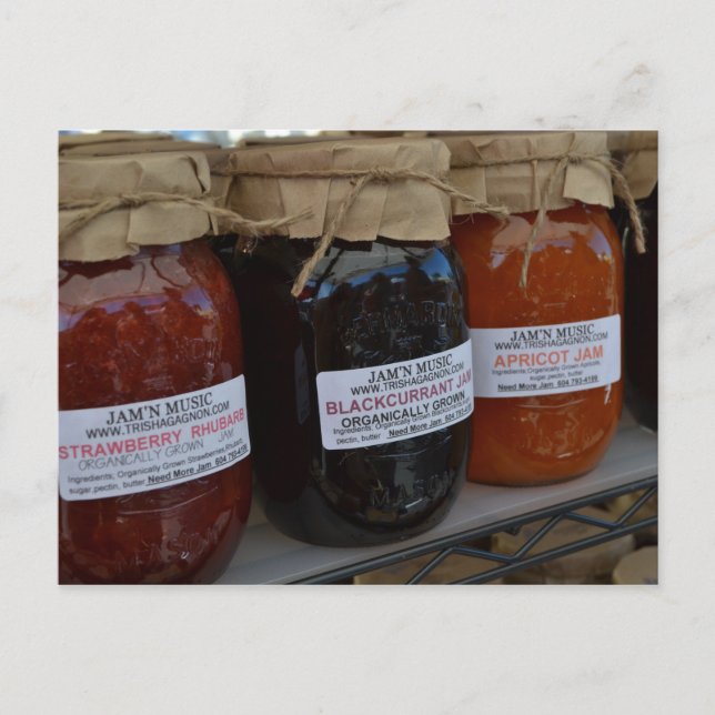 Bonita postal de Jam Jars (Anverso)