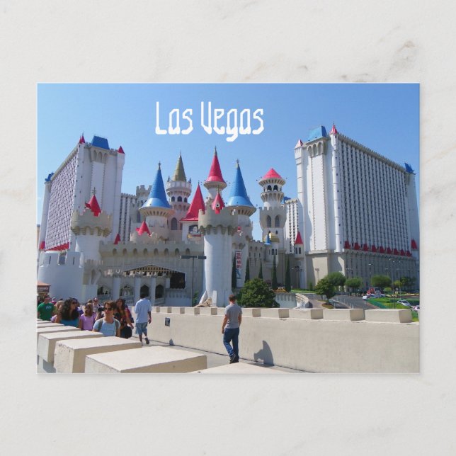 ¡Bonita postal de Las Vegas! (Anverso)