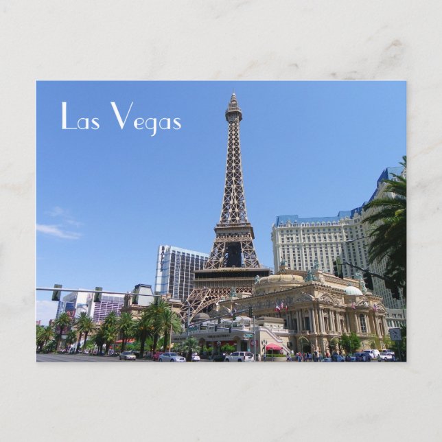 ¡Bonita postal de Las Vegas! (Anverso)