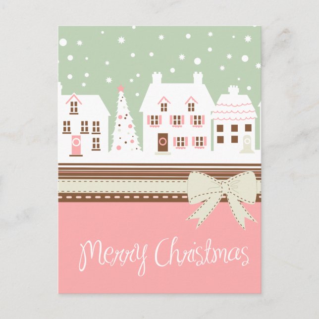 Bonita postal de Navidades (Anverso)