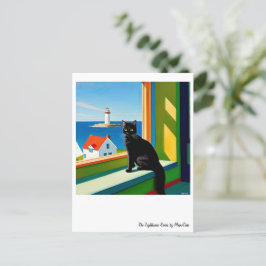 Bonita postal para gatos
