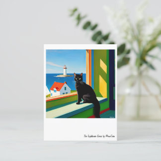 Bonita postal para gatos