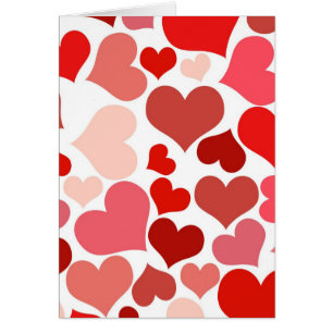 Bonita tarjeta de corazón