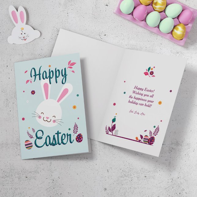 Bonita tarjeta de felicitación de Pascua. (Subido por el creador)