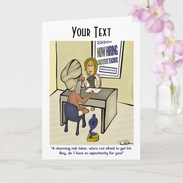 Bonita tarjeta de felicitación doblada (Orquídea)