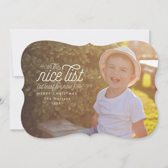 Bonita tarjeta de fotos para festividades ya diver (Anverso)