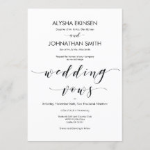 Bonita tarjeta de invitación para matrimonio elega