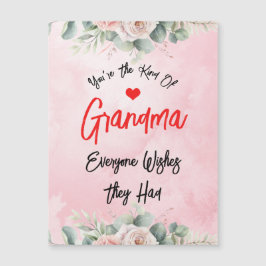 Bonita tarjeta de Personalizado de abuela para el 
