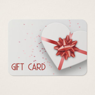 Bonita tarjeta de regalo de caja de regalo de colo