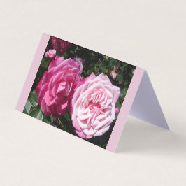 Bonita tarjeta de saludos de amor rosa rosa