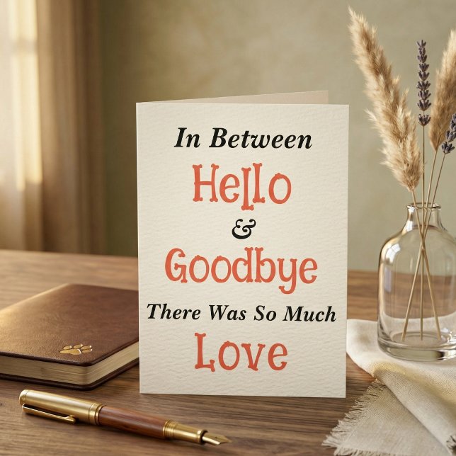 Bonita tarjeta de simpatía para él, Mascota Bereav (Lovely Sympathy Card for Him Her, Pet Bereavement)