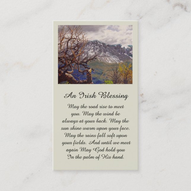 Bonita tarjeta de simpatía Porcupine Rim (Anverso)