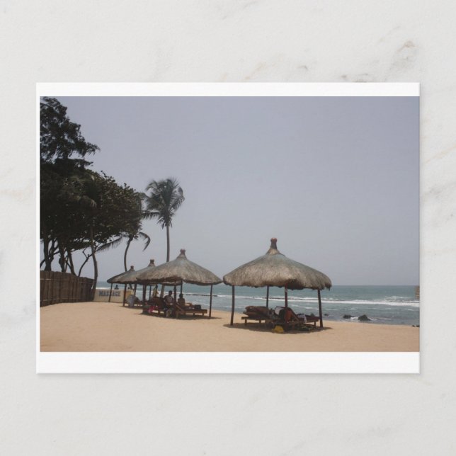 Bonita tarjeta de Togo de África (Anverso)