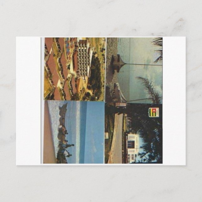 Bonita tarjeta de Togo de África (Anverso)