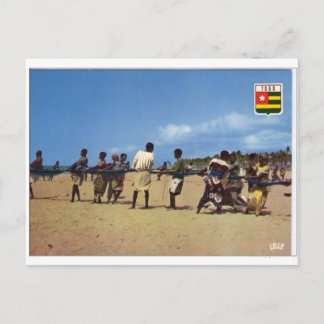 Bonita tarjeta de Togo de África
