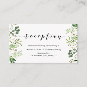 Bonita vegetación elegante, recepción de bodas