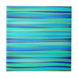 Bonitas baldosas caseras de temática oceánica