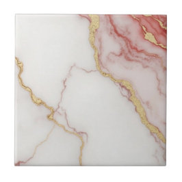 Bonitas baldosas de oro rosa