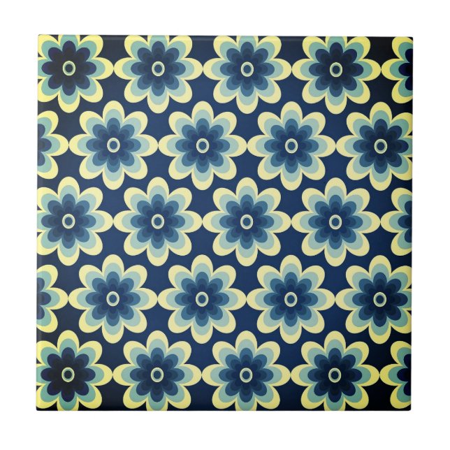 Bonitas baldosas de oro verde (Frente)